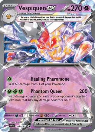Vespiquen ex - SV03: Obsidian Flames #096
