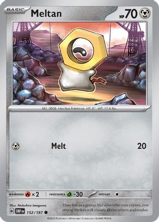 Meltan - SV03: Obsidian Flames #152