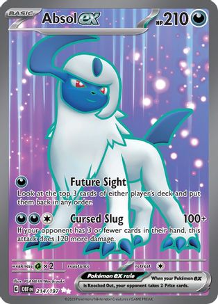 Absol ex - 214/197 - SV03: Obsidian Flames #214