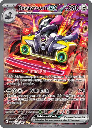 Revavroom ex - 224/197 - SV03: Obsidian Flames #224