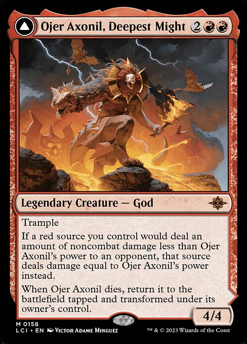 Ojer Axonil, Deepest Might // Temple of Power — LCI — 158