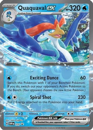 Quaquaval ex - 035 - SV: Scarlet & Violet Promo Cards #035