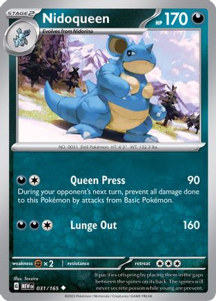 Nidoqueen - SV: Scarlet & Violet 151 #031
