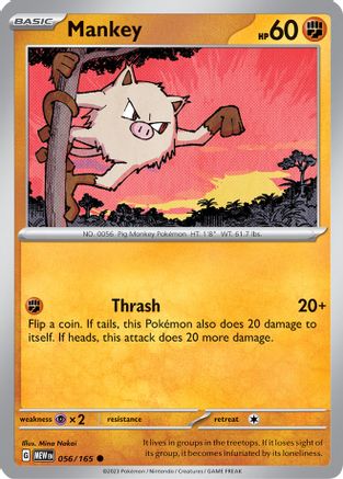 Mankey - SV: Scarlet & Violet 151 #056