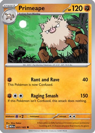 Primeape - SV: Scarlet & Violet 151 #057
