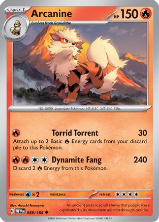 Arcanine - SV: Scarlet & Violet 151 #059