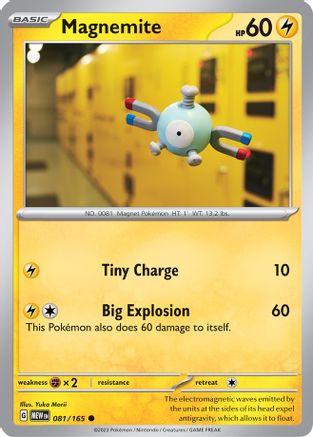 Magnemite - SV: Scarlet & Violet 151 #081