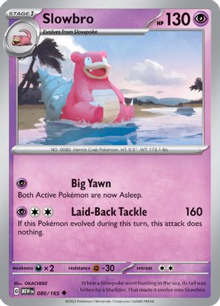 Slowbro - SV: Scarlet & Violet 151 #080