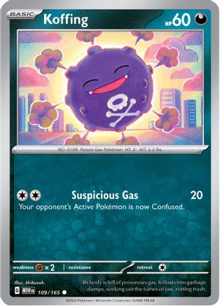Koffing - SV: Scarlet & Violet 151 #109