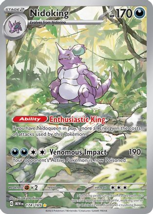 Nidoking - 174/165 - SV: Scarlet & Violet 151 #174