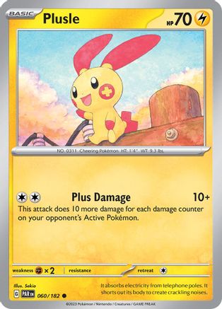 Plusle - 060/182 - SV04: Paradox Rift #060