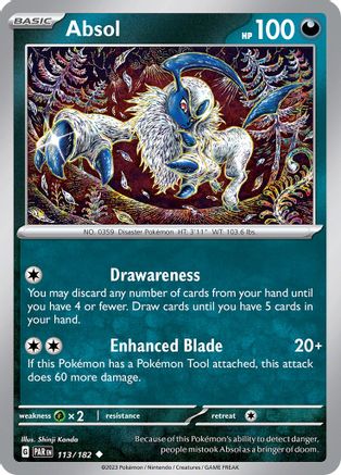 Absol - SV04: Paradox Rift #113