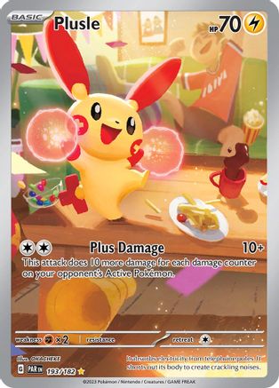 Plusle - 193/182 - SV04: Paradox Rift #193