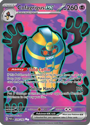 Cofagrigus ex - 224/182 - SV04: Paradox Rift #224