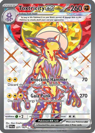 Toxtricity ex - 227/182 - SV04: Paradox Rift #227
