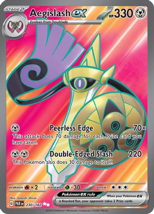 Aegislash ex - 230/182 - SV04: Paradox Rift #230