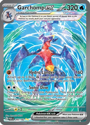 Garchomp ex - 245/182 - SV04: Paradox Rift #245