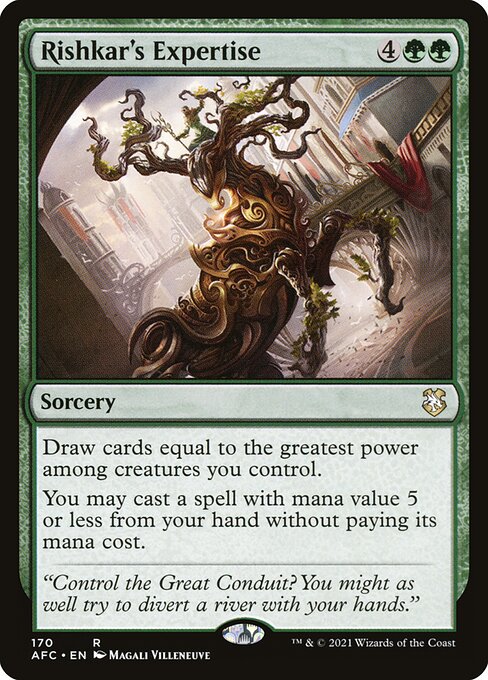 Rishkar's Expertise - (afc Forgotten Realms Commander-170)