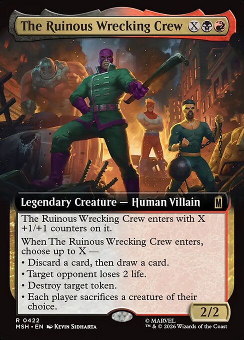 The Ruinous Wrecking Crew - Marvel Super Heroes #422