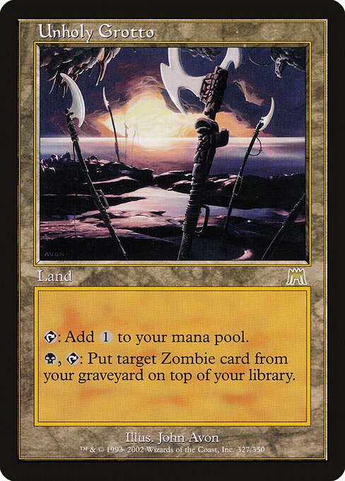 Unholy Grotto - (ons Onslaught-327)
