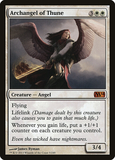 Archangel of Thune - m14 Magic 2014 - #5