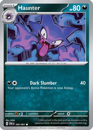 Haunter - SV: Paldean Fates #056