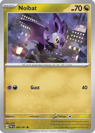 Noibat - 068/091 - SV: Paldean Fates #068