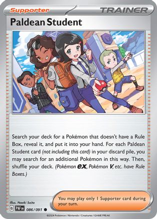 Paldean Student - 086/091 - SV: Paldean Fates #086