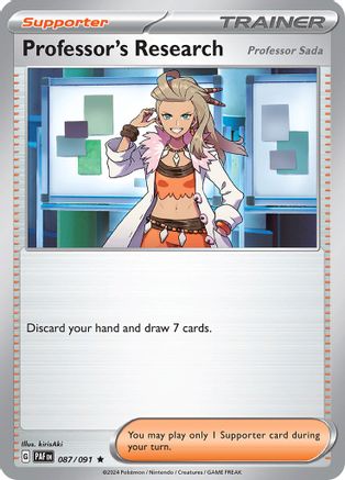 Professor's Research - 087/091 - SV: Paldean Fates #087