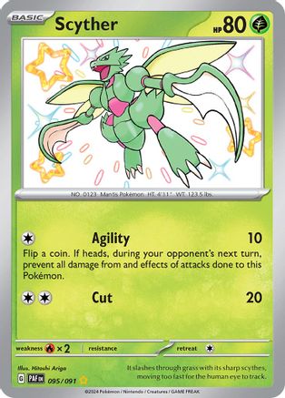 Scyther - SV: Paldean Fates #095