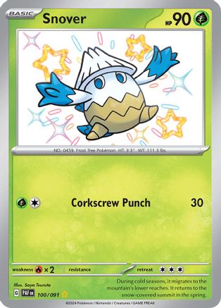 Snover - SV: Paldean Fates #100
