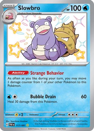 Slowbro - SV: Paldean Fates #117