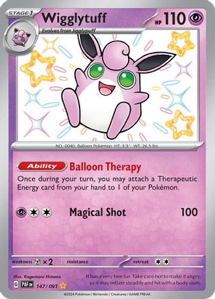 Wigglytuff - SV: Paldean Fates #147