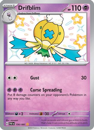 Drifblim - SV: Paldean Fates #156