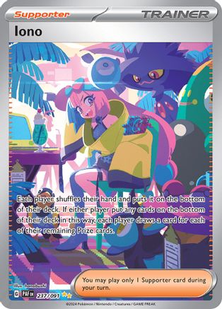 Iono - 237/091 - SV: Paldean Fates #237