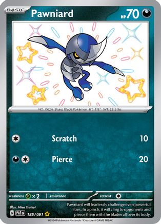Pawniard - SV: Paldean Fates #185
