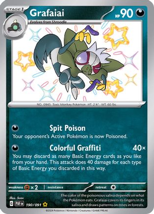 Grafaiai - SV: Paldean Fates #190