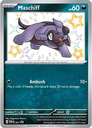 Maschiff - 071 - SV: Scarlet & Violet Promo Cards #071