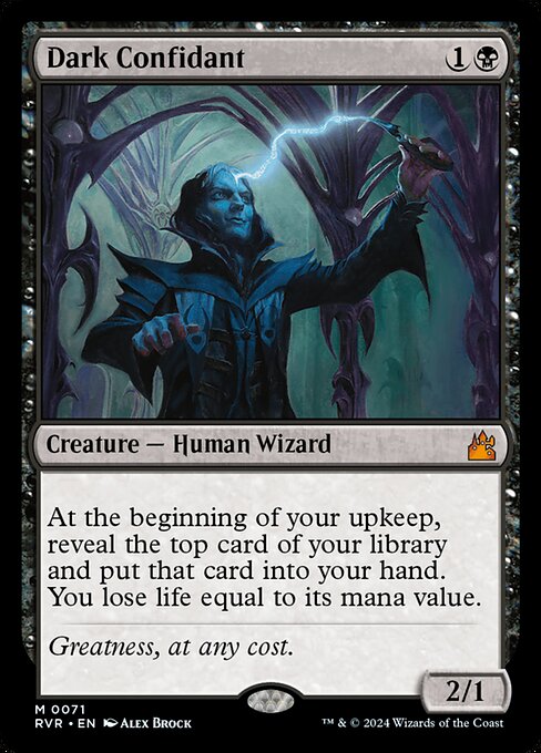 Dark Confidant - (rvr Ravnica Remastered-71)