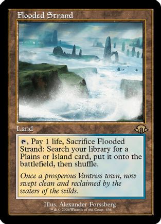 Flooded Strand (Retro Frame) - Modern Horizons 3 #436