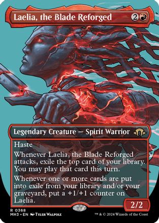 Laelia, the Blade Reforged (Borderless) - Modern Horizons 3 #368