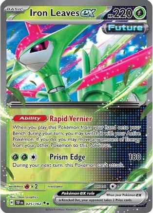 Iron Leaves ex - 025/162 - SV05: Temporal Forces #025