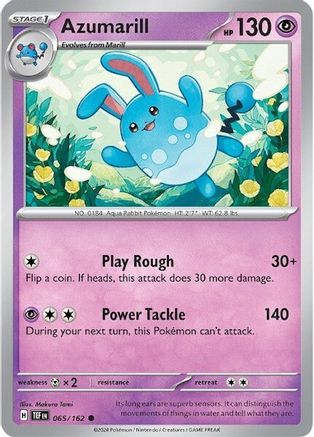 Azumarill - SV05: Temporal Forces #065