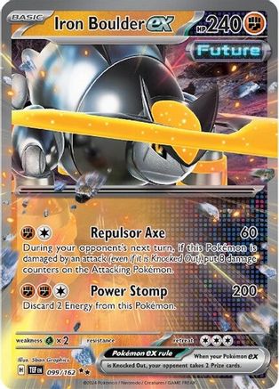 Iron Boulder ex - 099/162 - SV05: Temporal Forces #099
