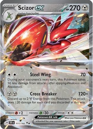 Scizor ex - 111/162 - SV05: Temporal Forces #111