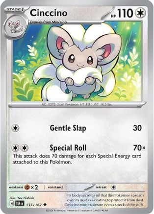 Cinccino - 137/162 - SV05: Temporal Forces #137