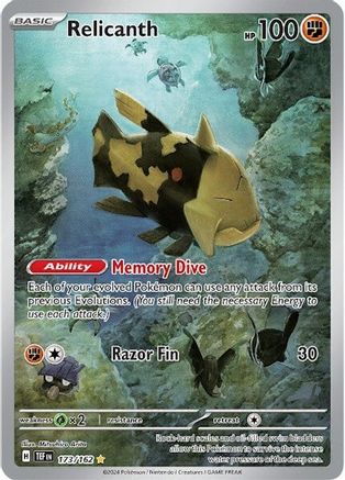 Relicanth - 173/162 - SV05: Temporal Forces #173