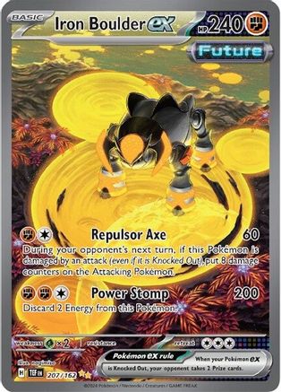 Iron Boulder ex - 207/162 - SV05: Temporal Forces #207