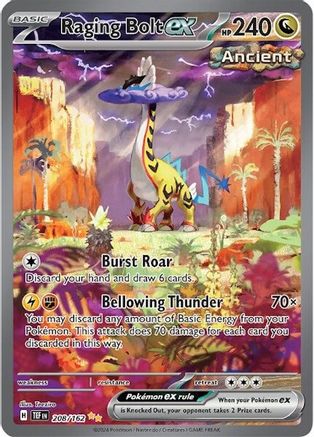 Raging Bolt ex - 208/162 - SV05: Temporal Forces #208