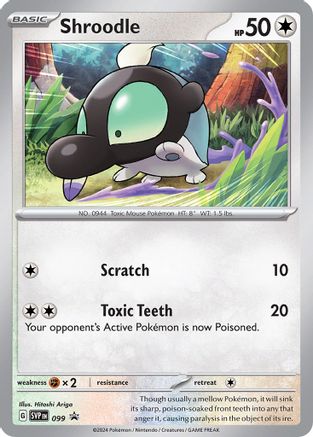 Shroodle - 099 - SV: Scarlet & Violet Promo Cards #099